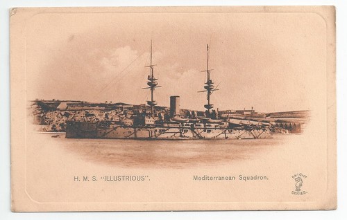 Hms illustrious majestic - hms,