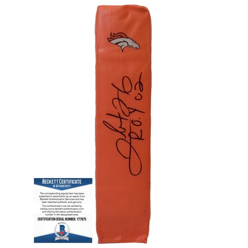 Clinton portis signed football - clinton,