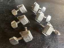 Original Vintage Schaller ST6 Guitar Machine Heads Tuners 3 A Side 1970s