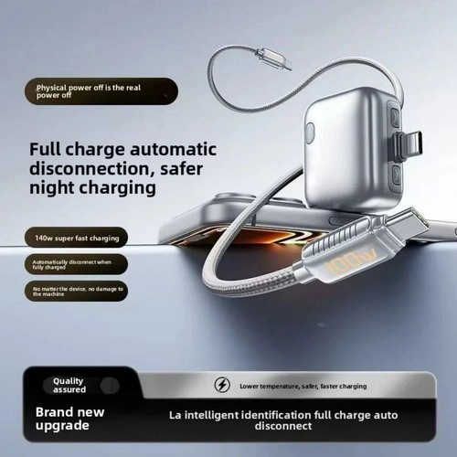 Type 140w auto disconnect - type-c,