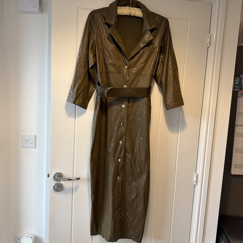 Zara dress faux - zara,