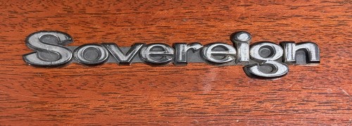 Jaguar sovereign boot - jaguar, badge