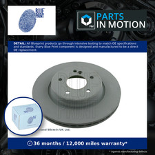 2x Brake Discs Pair Vented fits MERCEDES C43 AMG S202, W202 4.3 Rear 97 to 01