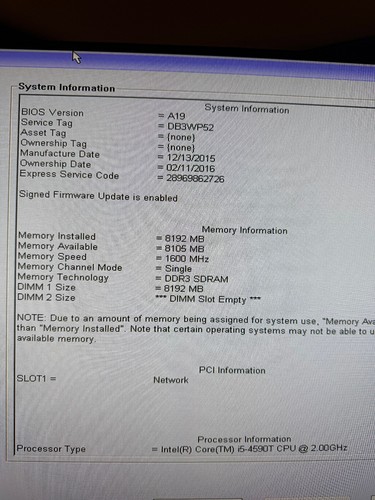 Dell optiplex 9020m micro - optiplex,