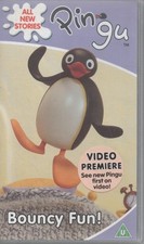 PINGU BOUNCY FUN VHS VIDEO