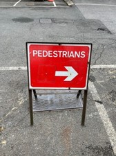 PEDESTIANS THIS WAY -