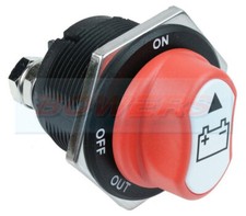 12V-32V 300A PANEL MOUNT BATTERY ISOLATOR KILL CUT OFF SWITCH KIT CAR MARINE