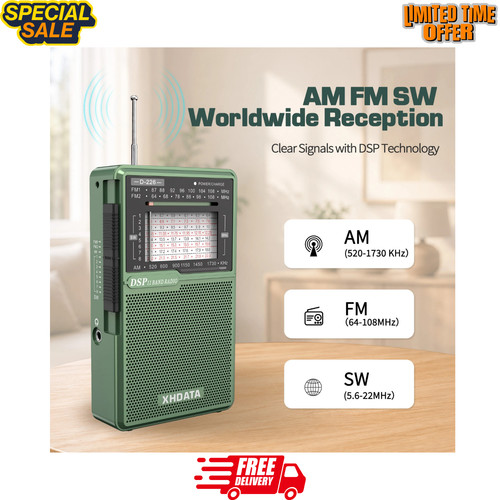 Xhdata radio portable - am,