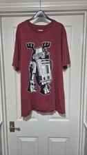 Next Star Wars Red R2-D2 Christmas Graphic Men's Regular Fit T-Shirt 3xl