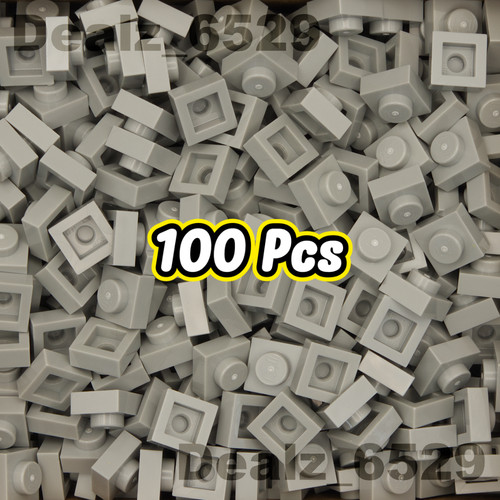 Lego 1x1 plate 100 pieces - 100,