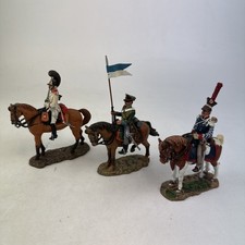 Del Prado Diecast Metal Napoleonic Era Mounted Russian Soldiers