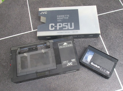 Jvc p5u motorized vhs to - vhs-c,