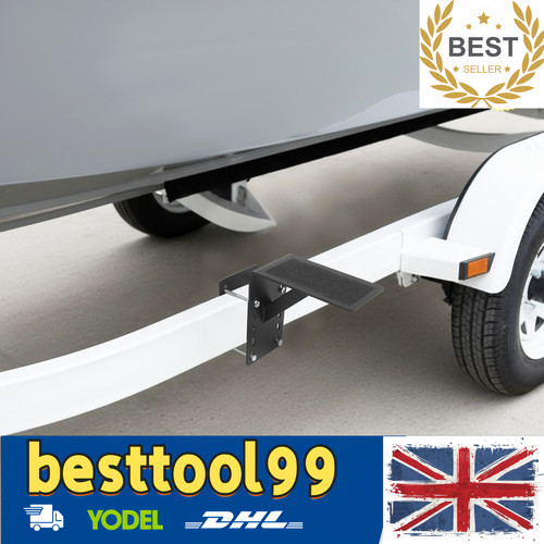 Frame mounted trailer step - frame,