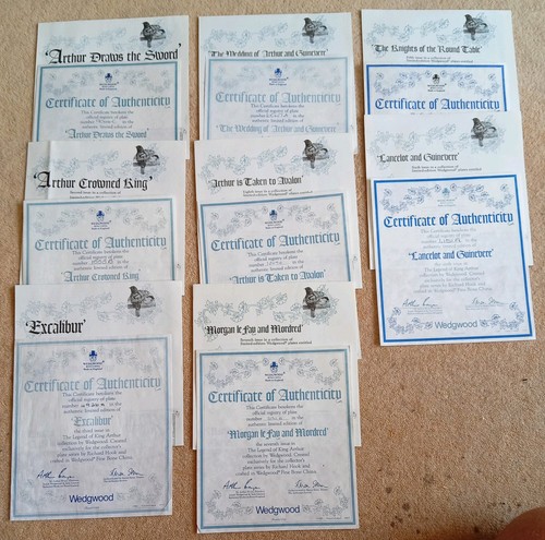 Complete set certificates - complete,