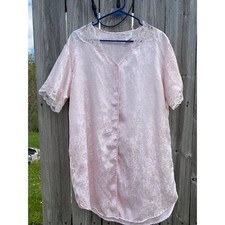 Vintage Style Pink Satin