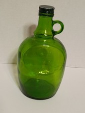 Green liters glass - green, jug