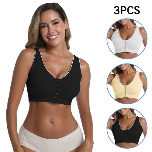 Pack front hook wireless bra - 3,