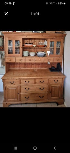 Large solid pine kitchen - large,