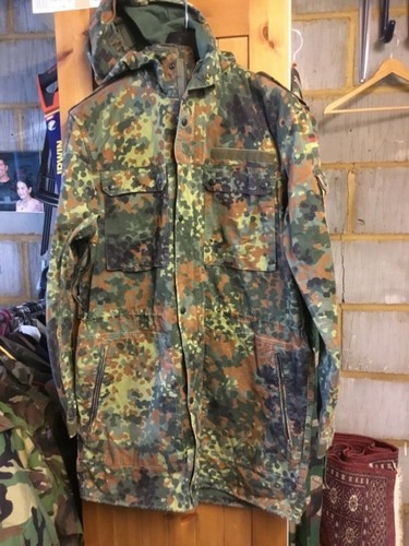 German army flecktarn parka - army,