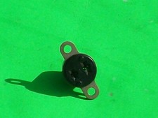 FLAT 2 Pin PHENOLIC SPEAKER Connector PAINTON ENGLAND OD 9/16"