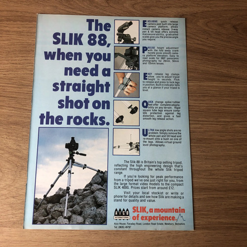 Cams10 magazine advert 11x8 - magazine,