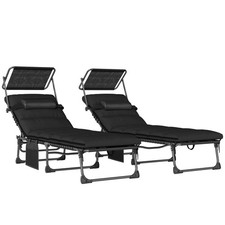 Outsunny Folding Sun Loungers