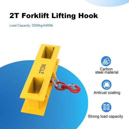 Forklift lifting hook 2000kg - hook,