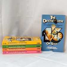 5 Book Bundle The Destroyer 16-20 1978 Corgi Books Warren Murphy Richard Sapir