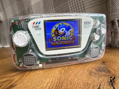 Sega game gear crystal - game,