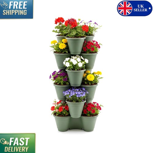 Vertical garden tower set - garden,