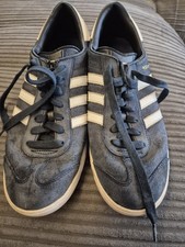 Adidas Hamburg Navy Blue Suede