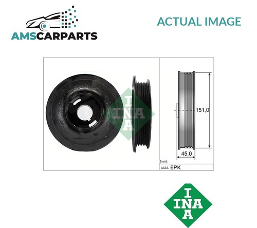 Engine crankshaft pulley - crankshaft, 544