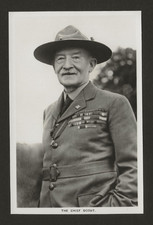 1930' s - Boy Scout - Postcard - Baden Powell - The Chief Scout
