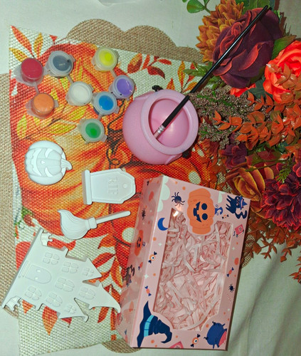 Halloween kids craft paint - craft, kit
