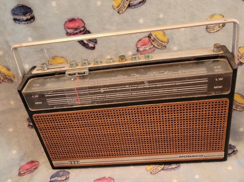 Vintage itt monaco transistor - itt,