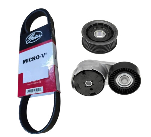 Drive belt tensioner idler - +, +