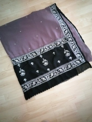 Embellised saree with - embellised,