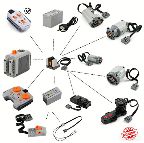 Diy power functions parts - power,