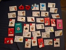 Charity pin badges x33 plus x2