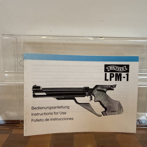 Walther lpm 1target pistol - walther,