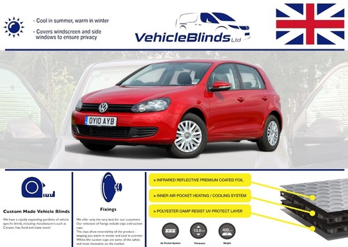 Stealth blinds for - blinds, volkswagen