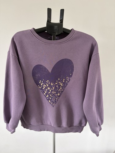 Next purple lilac heart print - lilac,