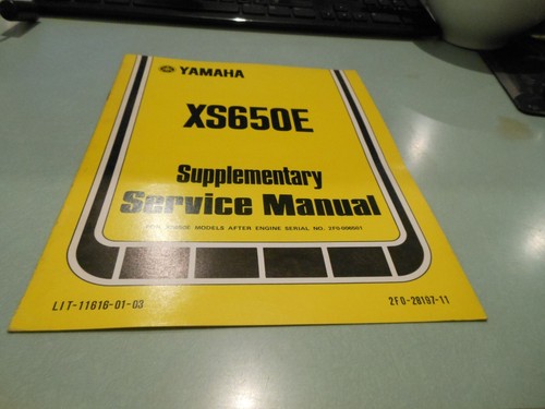 Yamaha oem xs650e - yamaha,