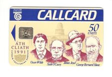 Irish Phonecard 'Culture Capital Callcard Dublin 1991' Telecom Eireann 50 Units