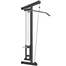 Wall Mounted Cable Machine Lat Pulldown Row Fitness Home Gym Strength Training 