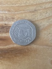 ISLE OF MAN 20P COIN - RUSHEN