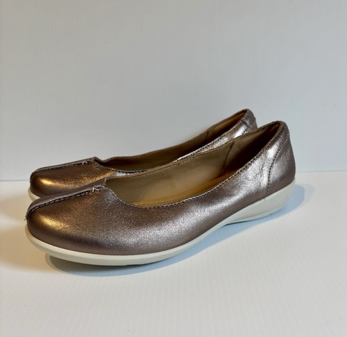 Hotter robyn bronze leather - bronze,