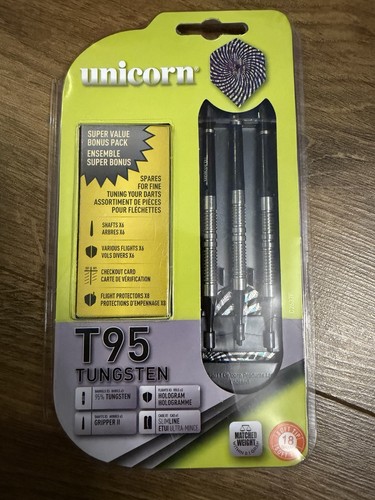 Unicorn t95 soft tip darts - tip,