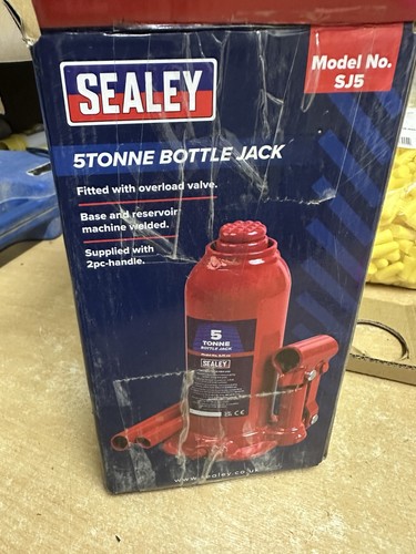 Sealey sj5 tonne bottle - 5,