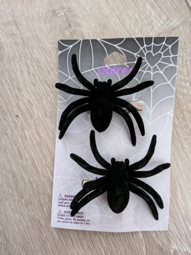 Set black velvet spider - set,